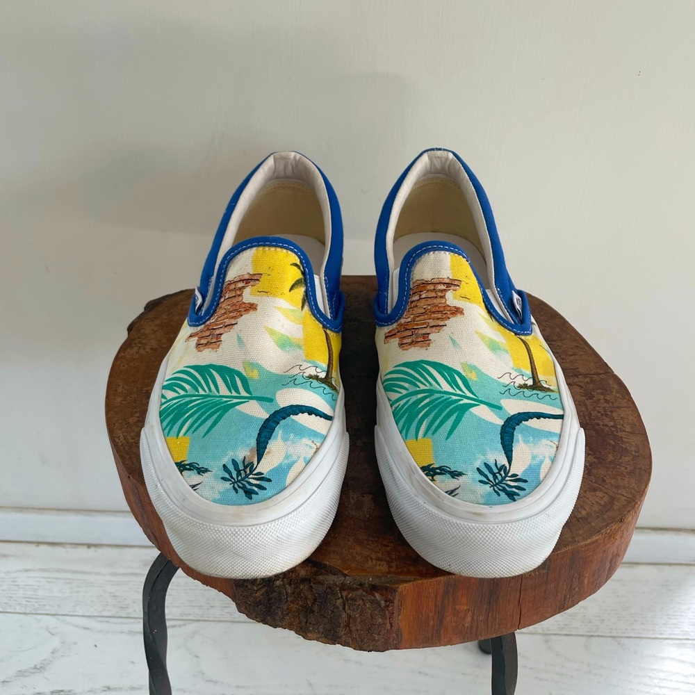 Vans palm tree slip-on